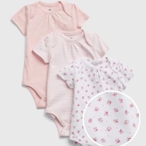Baby Gap 3x bodysuits - 0-3 mo